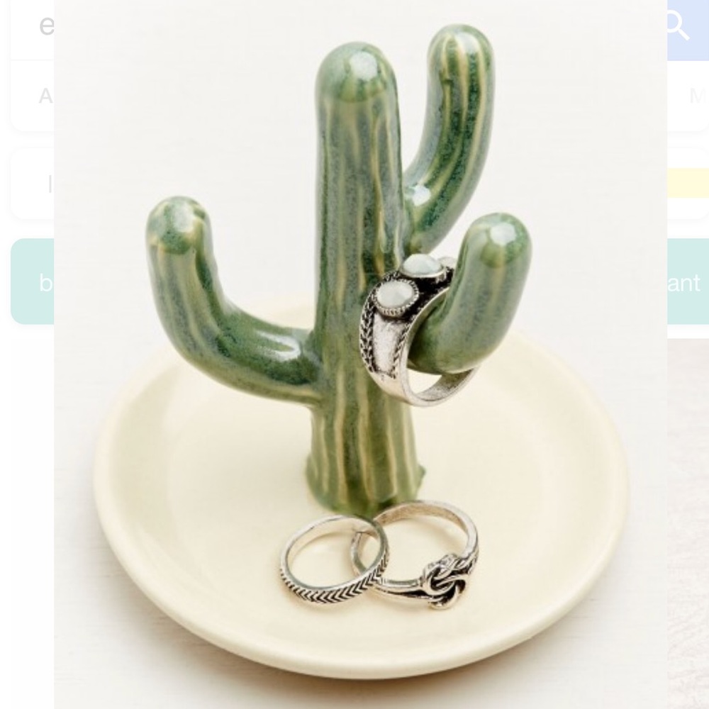 Cactus Ring Holder